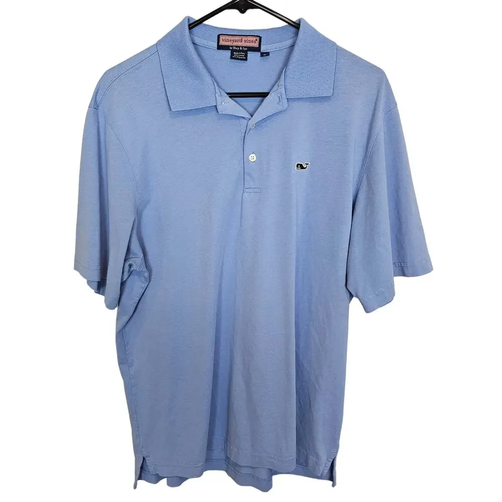 Vineyard Vines Mens Polo Short M Preppy Nantucket Classic Minimalist Resortwear